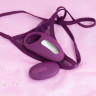 Эрекционное кольцо с вибрацией и пультом SVAKOM WINNI VIOLET SRING-02 W